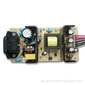 Router/Switch Power Supply with UL60095/EN60095/GB4943 Safety and 25W Output Power